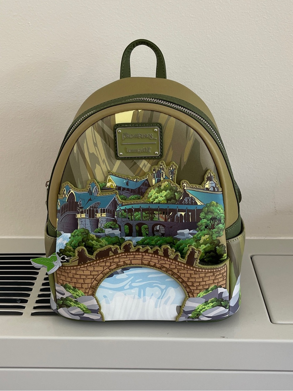 NWT Loungefly LOTR Rivendell Mini Backpack (B-A-M Exclusive)